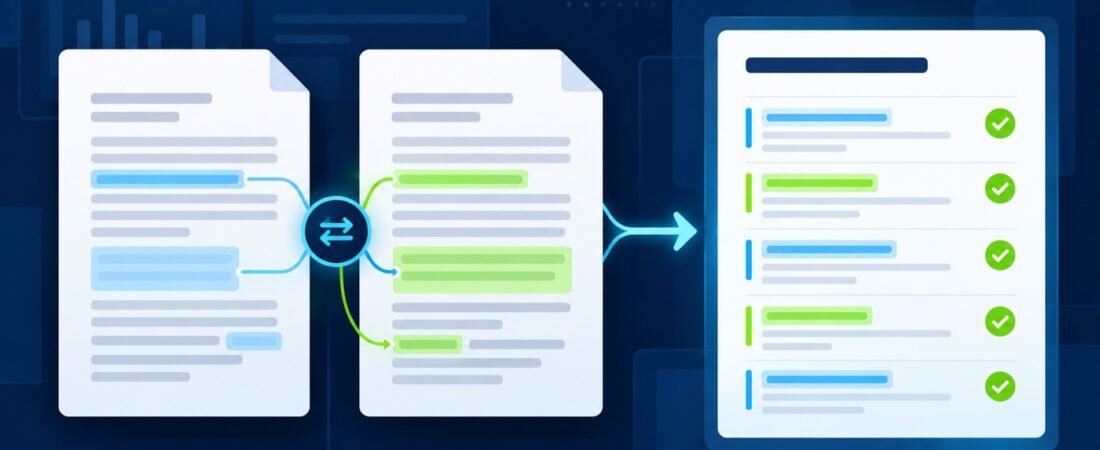 How to Compare Two Documents With ChatGPT and Verify Every Change